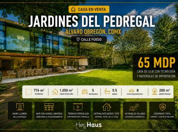 Casa de 5 habitaciones, Alvaro Obregón · Casa en Venta en Jardines del Pedregal, Álvaro Obregon