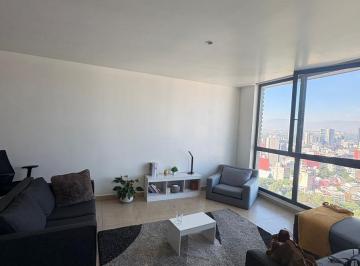 Departamento · 113m² · 3 Recámaras · 2 Estacionamientos · Renta de Departamento Amueblado en Be Grand Alto Polanco Torre 2