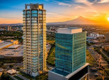 Departamento de 2 habitaciones, Puebla · Renta Departamento Torre Uma Angelópolis Puebla | Piso Alto, 2 Recámaras, Vista Panorámica