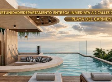 Departamento · 40m² · 1 Recámara · Departamento 1 Recamara/ a 2 Minutos del Mar/ Amueblado y Equipado/ Plusvalia/ Roi.