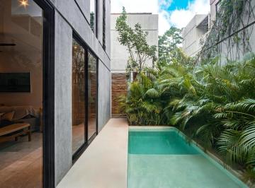 Casa · 225m² · 2 Recámaras · 1 Estacionamiento · Tu Refugio Natural en El Corazón de Tulum, Casa 2 Recamaras con Alberca Privada
