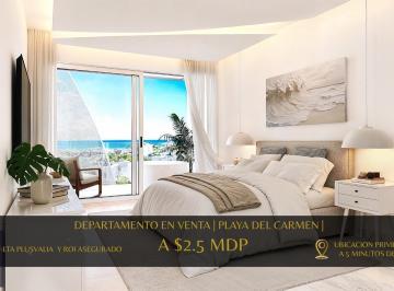 Departamento · 40m² · 1 Recámara · 1 Estacionamiento · Departamento Moderno en Venta en Playa del Carmen