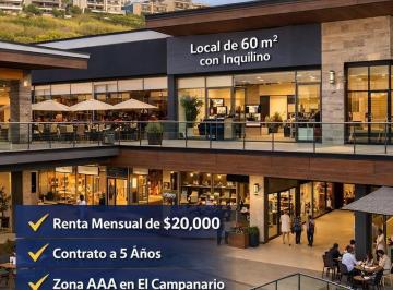 Local comercial · 60m² · Local Comercial en Venta - Xentric Lomas - Lomas del Campanario