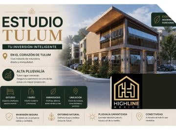 Departamento · 43m² · 1 Recámara · Departamento Venta | Tulum | Alta Plusvalia | Amenidades Premium