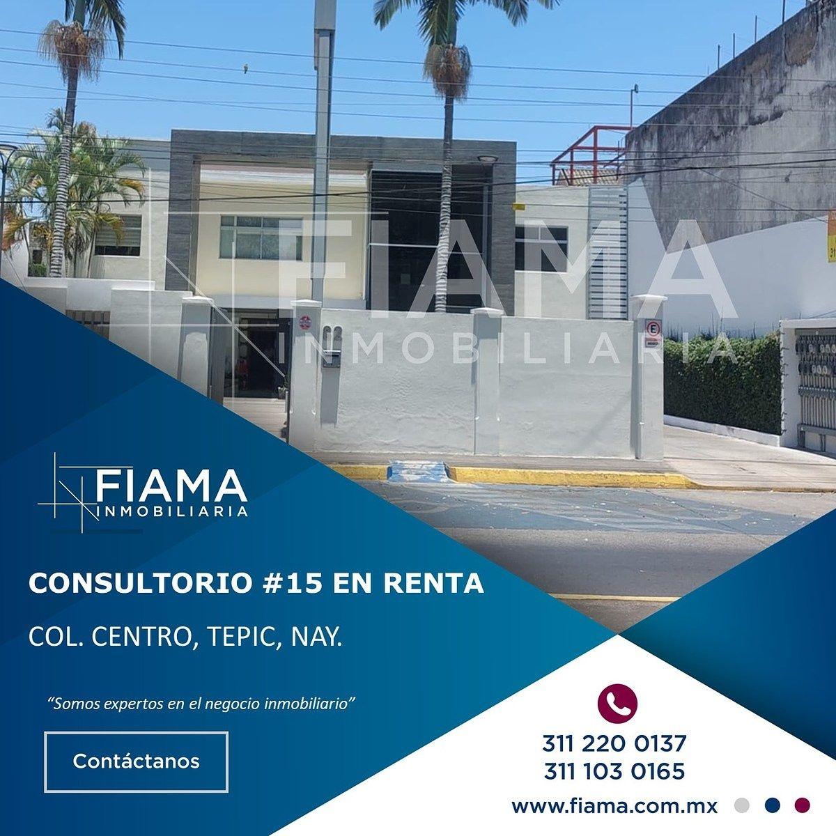 Medical Office #15 for Rent in Col. Centro, Tepic, Nay. (F)
