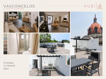 Departamento de 1 habitación, Miguel Hidalgo · Departamento Nuevo en San Miguel Chapultepec