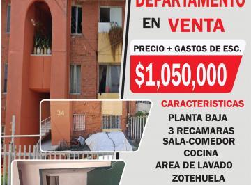 Departamento de 3 habitaciones, Coacalco de Berriozábal · Bonito y Amplio Departamento en Bosuqes del Valle 2da Seccion