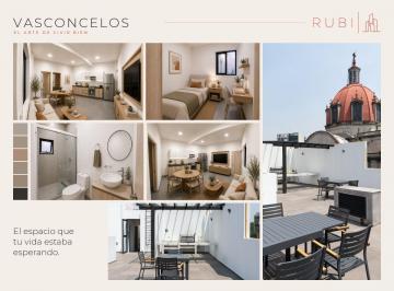 Departamento de 2 habitaciones, Miguel Hidalgo · Departamento Nuevo en San Miguel Chapultepec