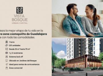 Departamento de 1 habitación, Guadalajara · Departamentos Vista Bosque