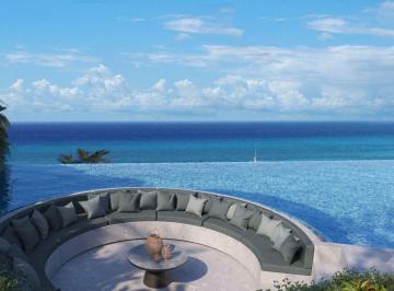 Departamento de 1 habitación, Solidaridad · Departamento con Alberca Infinita y Vista Al Mar, en Venta