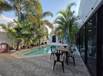 Casa · 142m² · 2 Recámaras · 2 Estacionamientos · Casa de Una Planta en Venta en Mérida con Paneles Solares Incluidos