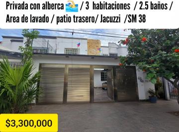 Casa de 3 habitaciones, Benito Juárez · Casa en Venta Atras de Soriana Kabah