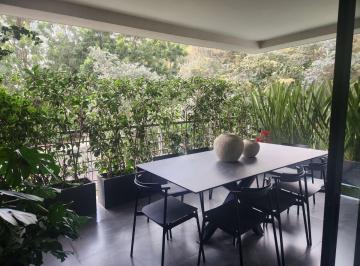 Departamento de 2 habitaciones, Alvaro Obregón · Departamento con Gran Terraza y Bonita Vista Arbolada.
