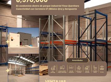 Bodega comercial de 5 habitaciones, El Marqués · Venta Bodega en Condominio Dentro de Parque Industrial Finsa Queretaro
