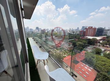 Departamento de 3 habitaciones, Miguel Hidalgo · Renta Departamento PH Amueblado en Cervantes Saavedra, Miguel Hidalgo, 3 Recámaras con Terraza