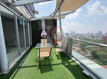 Departamento de 3 habitaciones, Miguel Hidalgo · Renta Departamento PH Amueblado en Nvo Polanco, Miguel Hidalgo, 3 Recámaras con Terraza