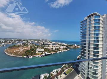 Departamento · 145m² · 2 Recámaras · 1 Estacionamiento · Departamento en Renta en Sls Marina Beach Puerto Cancun
