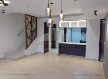 Departamento · 206m² · 3 Recámaras · 2 Estacionamientos · Renta Penthouse Parque Satélite
