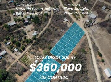 Terreno / Lote , Abejones · Terrenos en Puerto Escondido con Financiamiento Hasta 60 Meses | Palma Real II