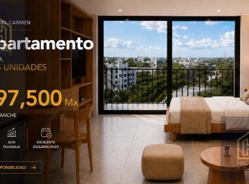 Departamento · 25m² · 1 Recámara · 1 Estacionamiento · Departamento Preventa | Playa del Carmen | 1 Habitacion | Alta Plusvalía | Idela Airbnb