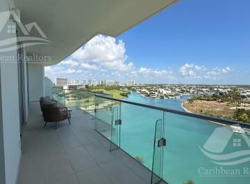 Departamento · 197m² · 3 Recámaras · Departamento en Renta en Sls Marina Beach Puerto Cancun