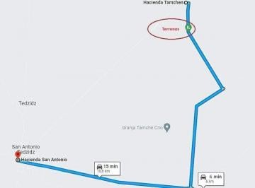 1 · Terrenos de 6 Ha en Venta en Hacienda Tamchen