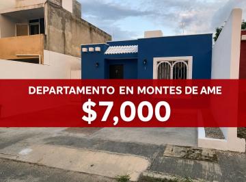 Departamento de 1 habitación, Mérida · Renta de Departamento con Servicios Incluye Luz, E Internet