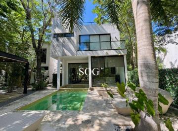 Casa de 3 habitaciones, Solidaridad · Renta Casa Amueblada en Selvamar Playa del Carmen