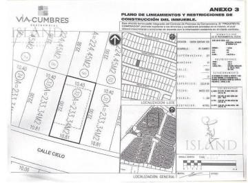 Terreno / Lote · 224m² · Terreno en Venta en Via Cumbres, Cancún