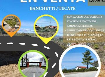 Terreno / Lote , Tecate · ¡Tu Paraíso Campestre Te Espera en Rancho Banchetti, Tecate!