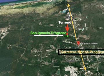 Terreno / Lote , Progreso · Terreno en Venta con 11 m de Frente X 38 de Fondo a 15 Km de La Costa de Progreso.