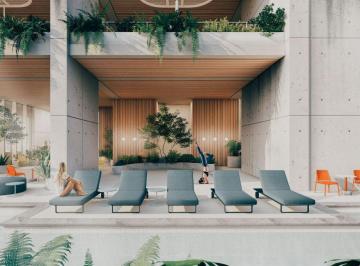 Departamento de 2 habitaciones, Monterrey · Departamento con Balcón y Vistas a La Ciudad, Spa, Cine, en Venta
