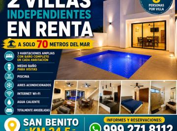 Villa de 3 habitaciones, Dzemul · 2 Amplias Villas de Playa con Piscina Privada