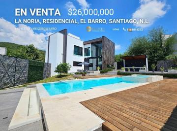 Casa · 544m² · 4 Recámaras · 3 Estacionamientos · Casa en Venta La Noria, El Barro, Santiago, N. L.