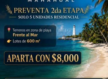 Terreno / Lote · 600m² · Lotes Frente Al Mar y en Primera Lienea