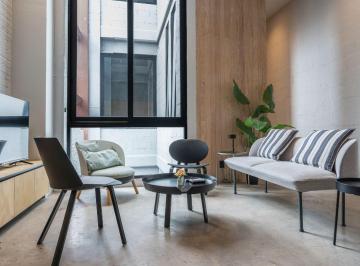 Departamento de 2 habitaciones, Guadalajara · Depa Industrial Doble Altura y Balcón