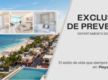 Departamento · 40m² · 1 Recámara · 1 Estacionamiento · Departamento Premium de 1 Recámara. Tu Oasis Privado en El Centro de Playa del Carmen.
