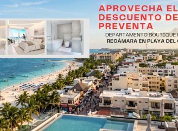 Departamento · 40m² · 1 Recámara · 1 Estacionamiento · Departamento Premium de 1 Recámara. Tu Oasis Privado en El Centro de Playa del Carmen.