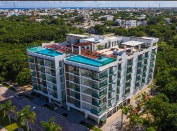 Departamento · 130m² · 2 Recámaras · 1 Estacionamiento · Departamento Amueblado en Venta en Playa del Carmen – Playa Aurora