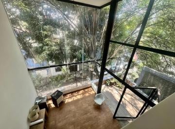 Departamento de 2 habitaciones, Cuauhtémoc · Renta Duplex con Vista Arbolada 150 m² Doble Altura Más 2 Terrazas