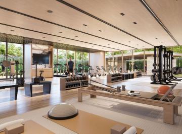 Departamento de 1 habitación, Santa Catarina · Departamento Moderno Con, Salón de Eventos y Áreas Verdes Privadas, en Venta