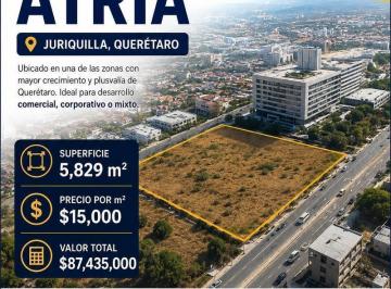 Terreno / Lote · Venta de Macrolote en Juriquilla