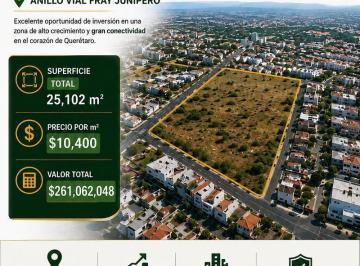 Terreno / Lote · 25102m² · Macrolote Paseo de La Republica Parcela 180