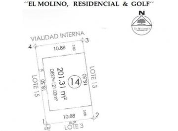 Terreno / Lote · 201m² · Terreno en El Molino Residencial y Golf