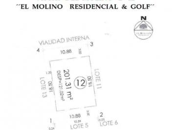 Terreno / Lote · 201m² · Terreno en El Molino Residencial y Golf