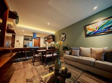Departamento · 82m² · 2 Recámaras · 3 Estacionamientos - HOME PLAN | Safe Investment · Departamento Amueblado Listo Para Habitar