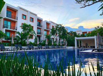 Departamento · 87m² · 2 Recámaras · 1 Estacionamiento · Departamento en Renta en Ombu, Cancun.