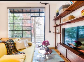 Departamento de 2 habitaciones, Cuauhtémoc · Precioso Depa Amueblado Frente Al Parque
