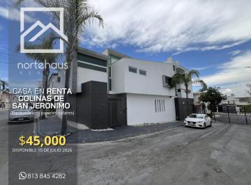Casa de 4 habitaciones, Monterrey · Casa en Renta en Colinas de San Jerónimo
