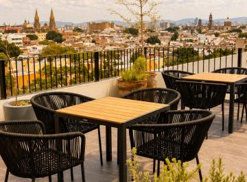 Departamento de 1 habitación, Guadalajara · Loft Nuevo Amueblado | Rooftop y Coworking | María José Living